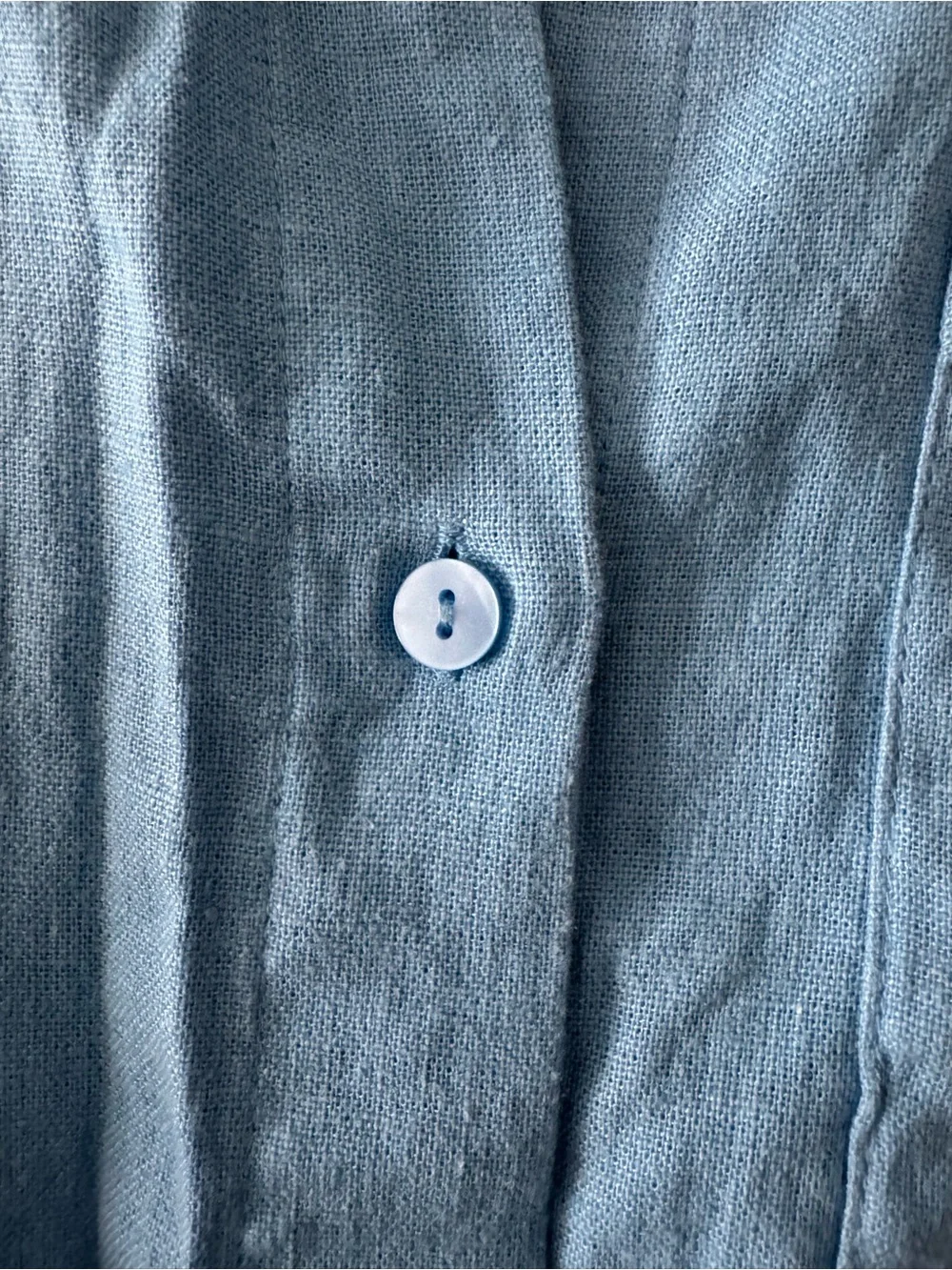 Abercrombie & Fitch Matching Linen Short Set - Picture 3 of 3